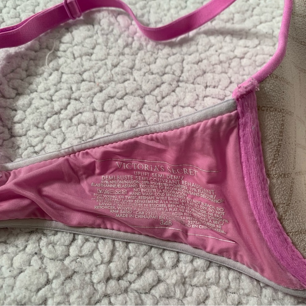 Victoria’s secret Uplift Semi Demi Bra 34B - Picture 5 of 6